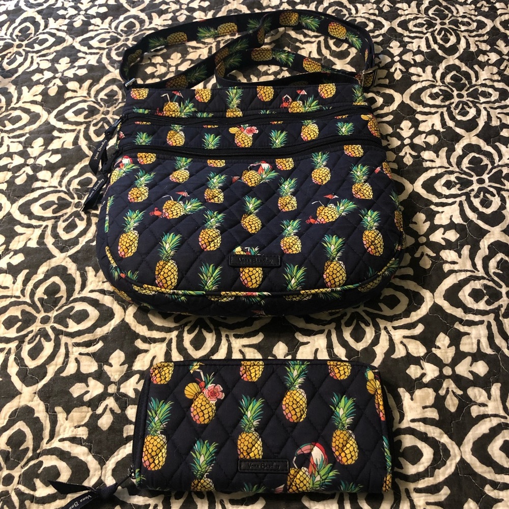 Vera Bradley Crossbody and Wallet